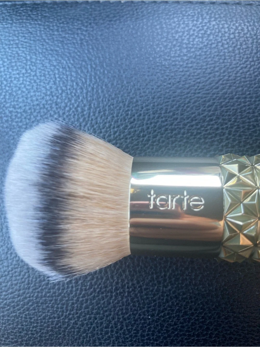 TARTE The Buffer Airbrush Foundation Brush Limited Edition Gold Metallic Handle
